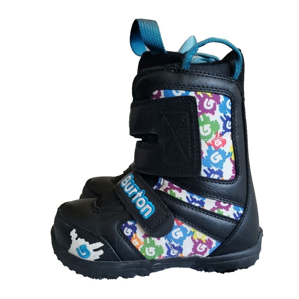 Burton Grom Snowboard Boots Shoes Boys Girls Kids Size 11C - Picture 6 of 11